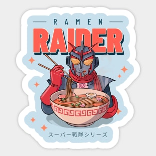 Ramen Raider Sticker